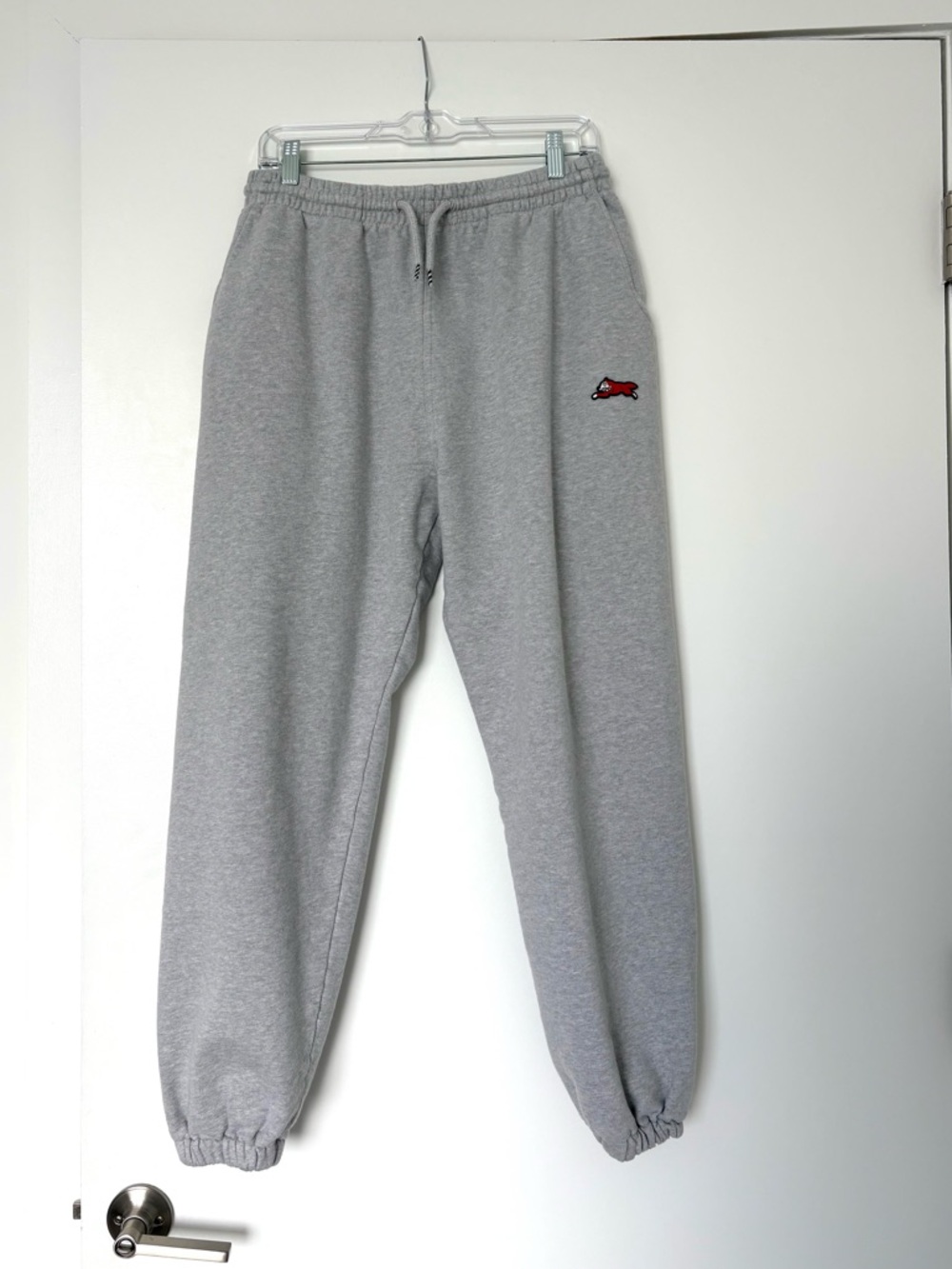 Men’s L Icecream (subgroup of Billionaire Boys Club) Gray Sweatpants Dog Patch